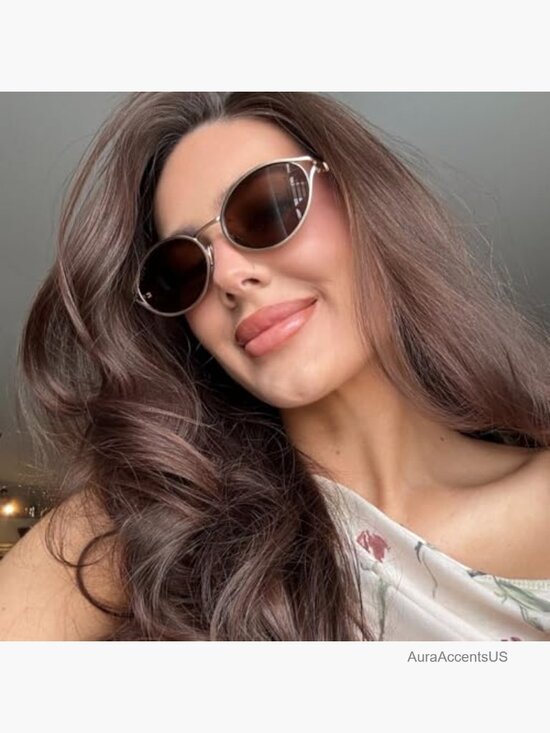 Oval Sunglasses with UV400 Polarized Protection for Women main image 7